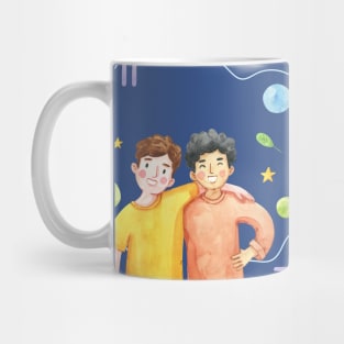 Friendship Hand Drawn Mug